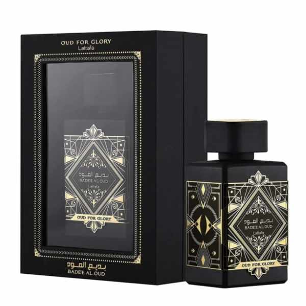 عطر ادکلن لطافه بدیع ال عود عود فور گلوری | Lattafa Bade'e Al Oud Oud for Glory